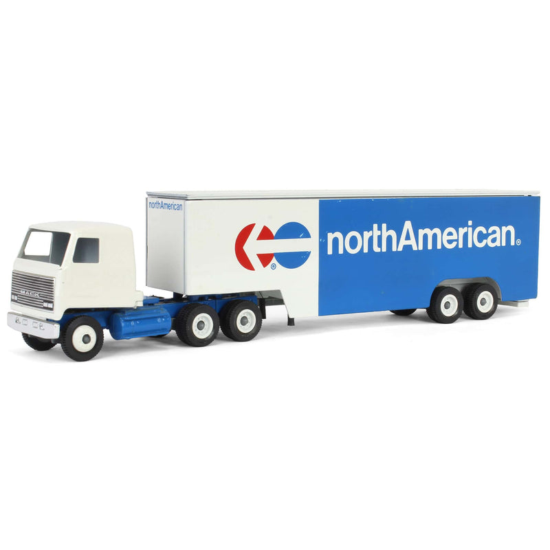 1/64 Winross Mack COE Truck & Box Trailer, North American
