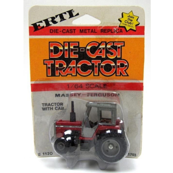 1/64 Massey Ferguson 699 2WD Tractor with Cab by ERTL