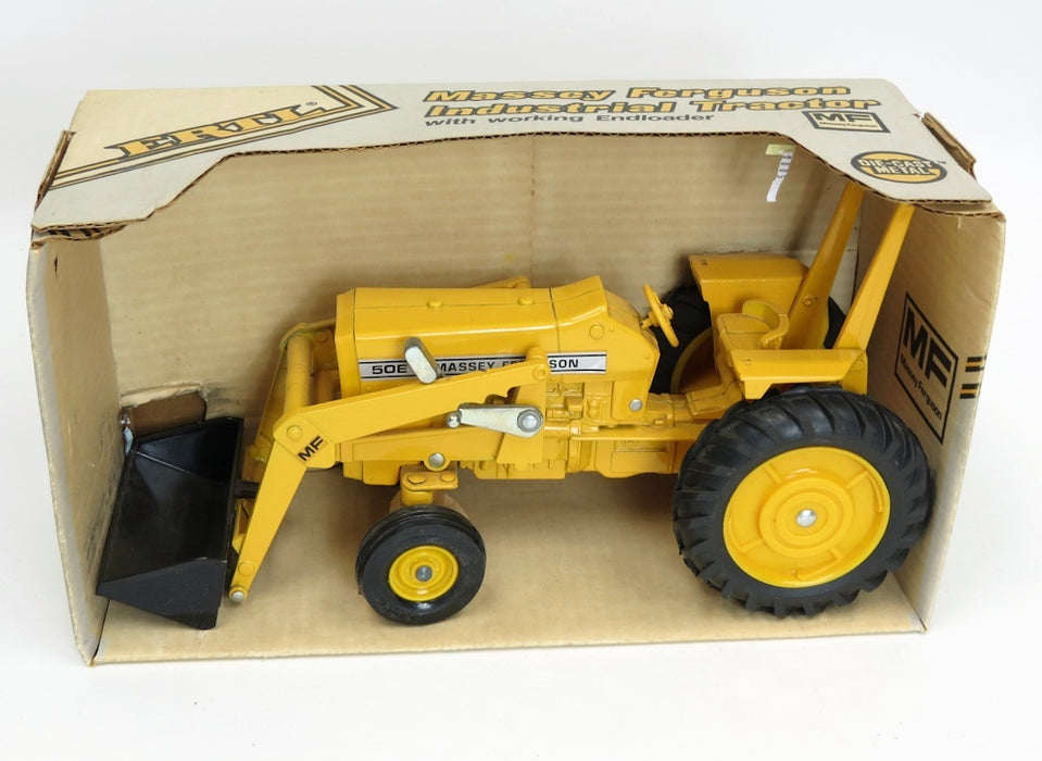 1/16 Massey Ferguson 50E Industrial Yellow with Loader