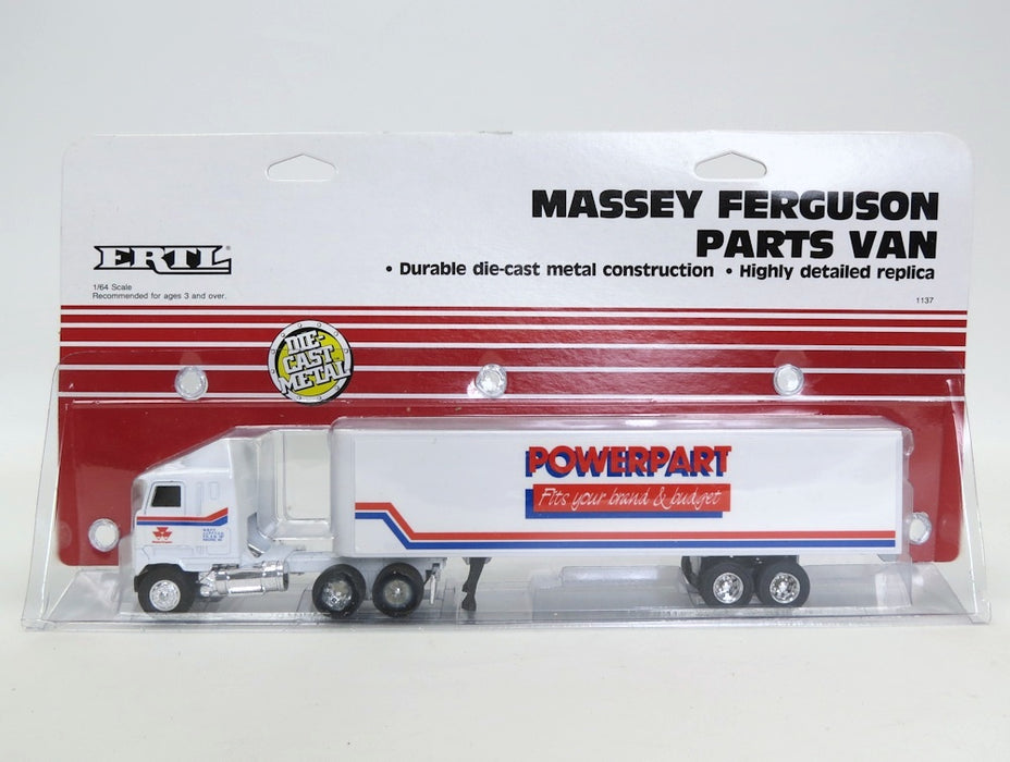 1/64 Massey Ferguson Parts Van Truck, Powerpart