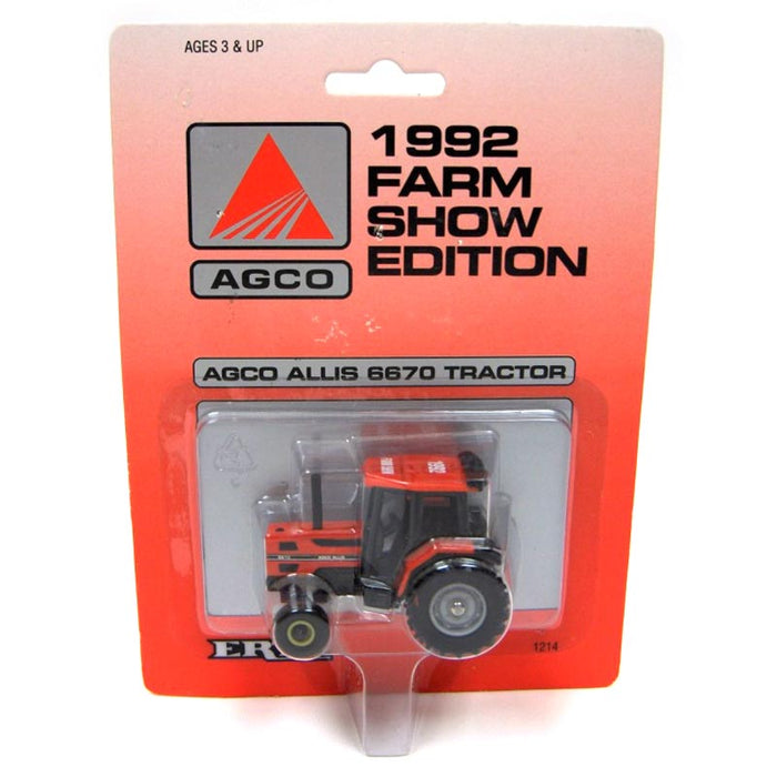 1/64 AGCO Allis 6670 2WD, 1992 Farm Show Edition by ERTL