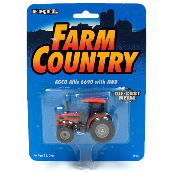 1/64 AGCO Allis 6690 with MFD & 4-Post Canopy