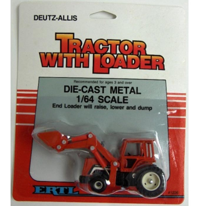 1/64 Deutz-Allis 2WD Tractor with Cab & Front End Loader