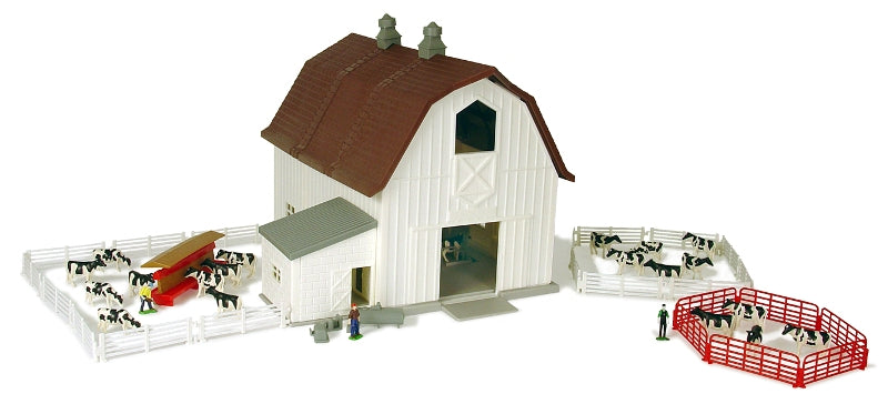 (B&D) 1/64 Dairy Barn Playset - Damaged Item