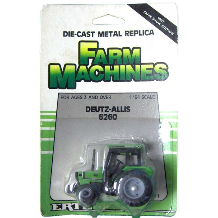 1/64 Deutz Allis 6260 Tractor, 1987 Farm Show Edition