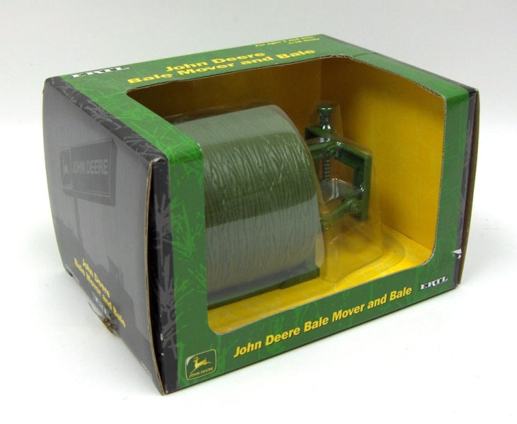 1/16 John Deere Green Bale Mover & Bale