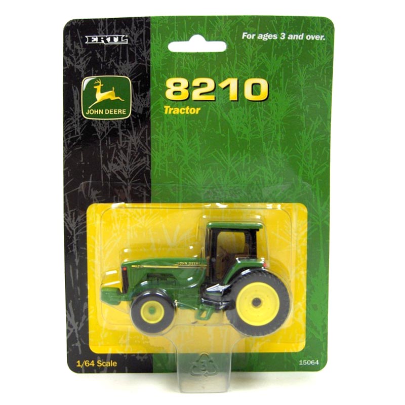 1/64 John Deere 8210 2WD Tractor by ERTL