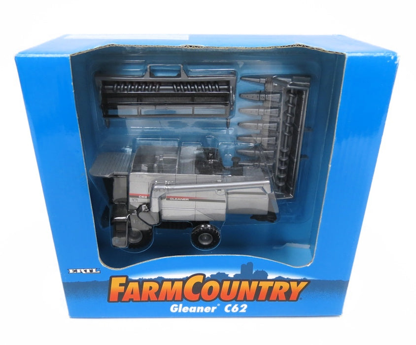 1/64 Gleaner C62 Combine with Corn Head & Grain Head by ERTL