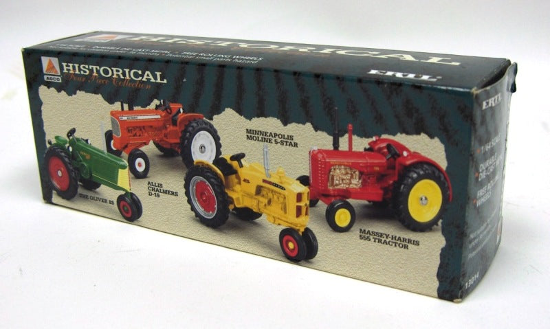 1/64 AGCO Historical Set w/ Oliver 88, AC D-19, MM 5-star, MH 555 by ERTL