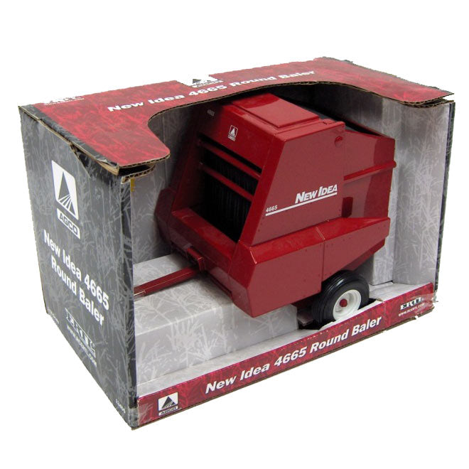 1/16 New Idea 4665 Round Baler with Bale by ERTL - LOOSE