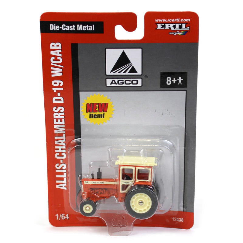 1/64 Allis Chalmers D-19 Tractor with Hiniker Cab by ERTL