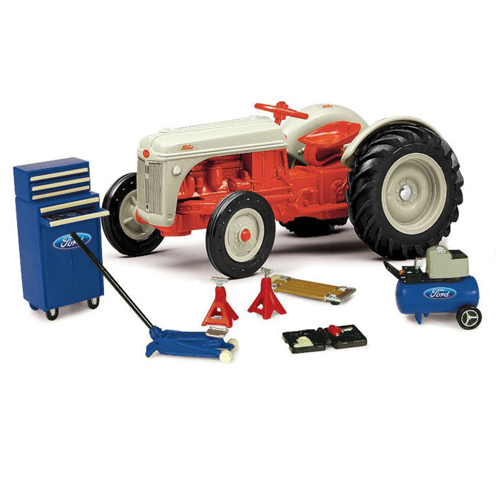 1/16 Ford 8N Restoration Tractor Set with Accessories by ERTL