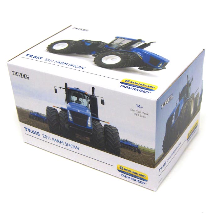 1/64 New Holland T9.615 Articulating Tractor with Duals, 2011 Farm Show Edition by ERTL