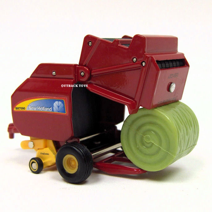 1/64 New Holland BR7090 Round Baler with Bales by ERTL