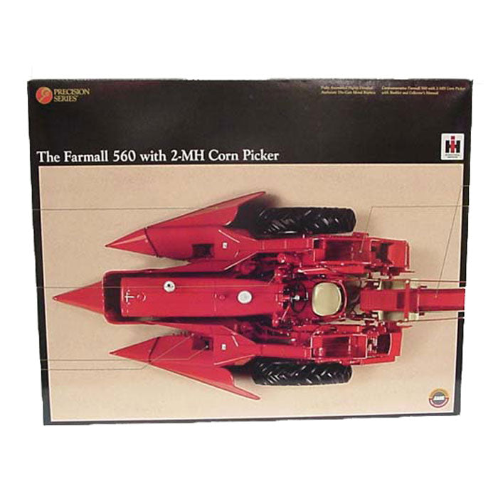 1/16 IH Farmall 560 Tractor with 2-MH Corn Picker, ERTL Precision Series #14