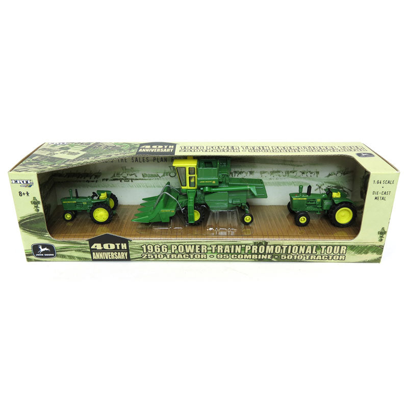 1/64 40th Anniversary John Deere 1966 Power Train Promotional Tour Set by ERTL