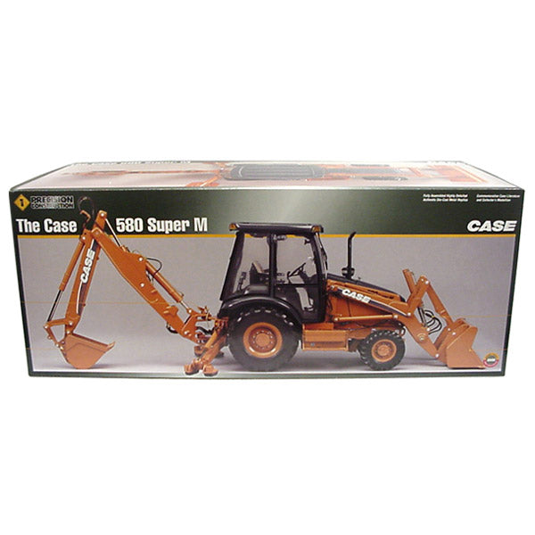 1/16 Case 580 Super M Backhoe Loader, ERTL Construction Precision Series #1