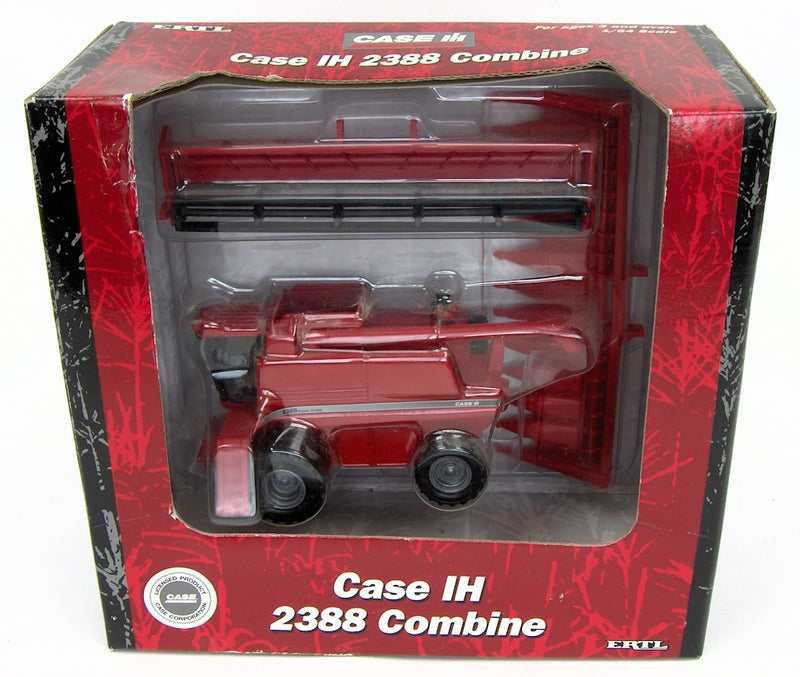 1/64 Case IH 2388 Combine with Corn & Grain Heads by ERTL