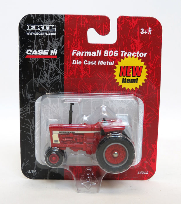 1/64 IH Farmall 806 Narrow Front Tractor