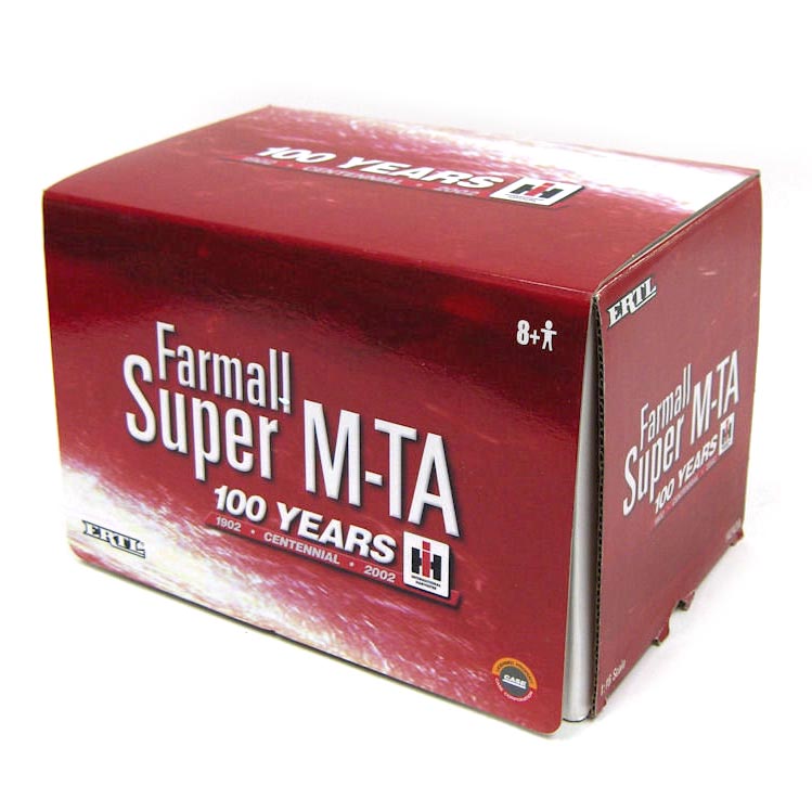 1/16 IH Farmall Super M-TA Tractor, Special Centennial 100 Years Edition by ERTL