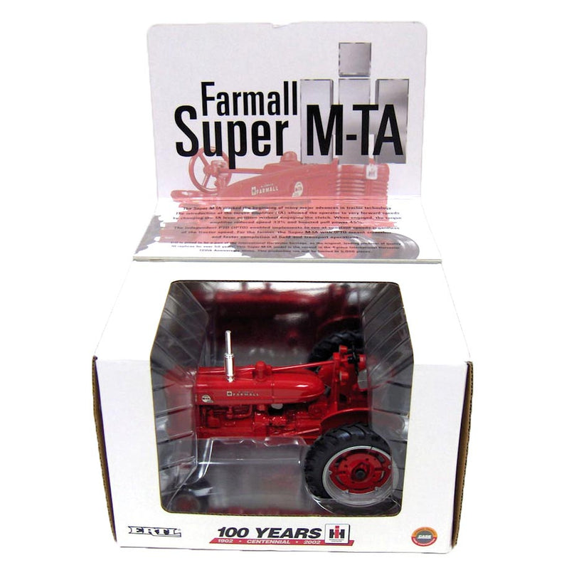 1/16 IH Farmall Super M-TA Tractor, Special Centennial 100 Years Edition by ERTL