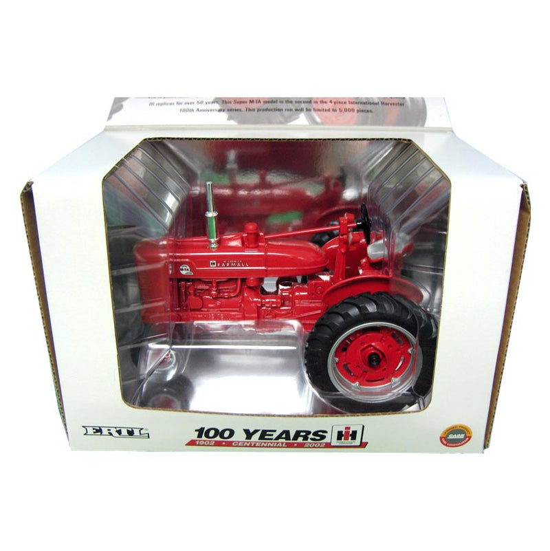 1/16 IH Farmall Super M-TA Tractor, Special Centennial 100 Years Edition by ERTL