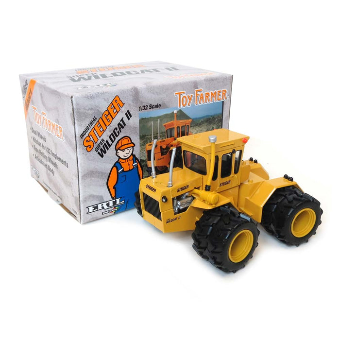 1/32 Steiger Super Wildcat II, Construction Yellow, Toy Farmer Steiger Series #8