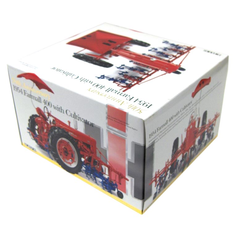 1/16 1954 Farmall 400 Tractor with Cultivators, 50th Anniversary, Precision Series by ERTL