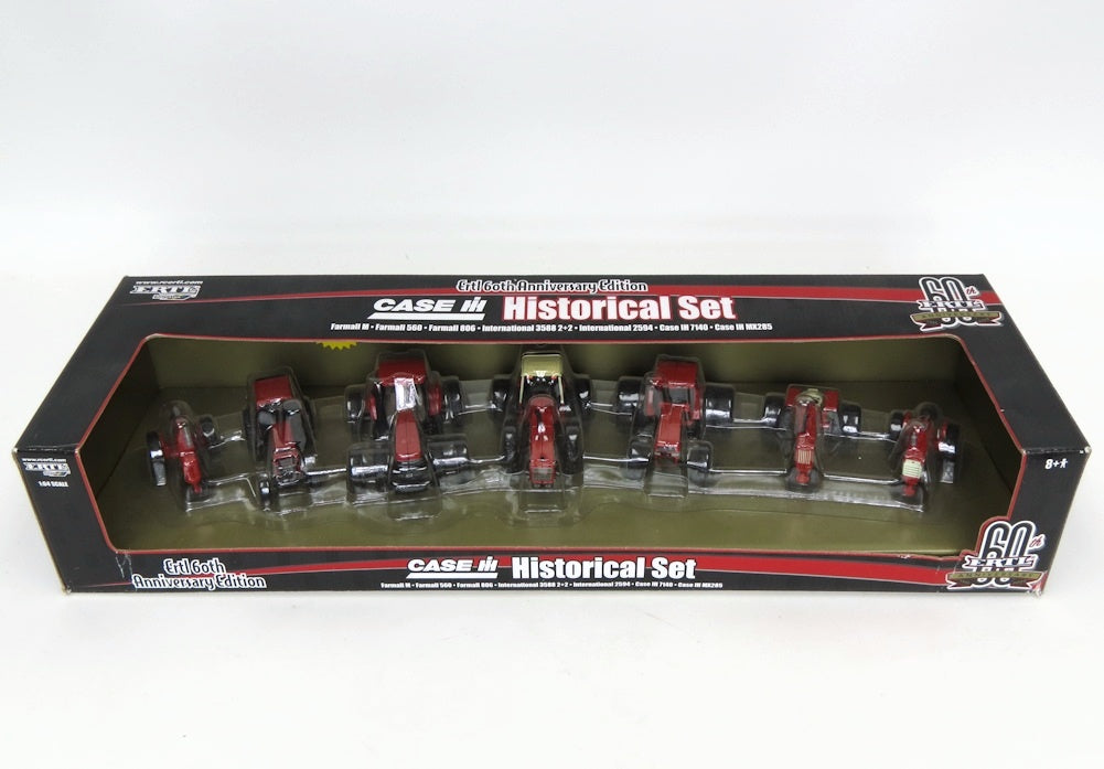 1/64 Case IH 7 Piece Historical Set