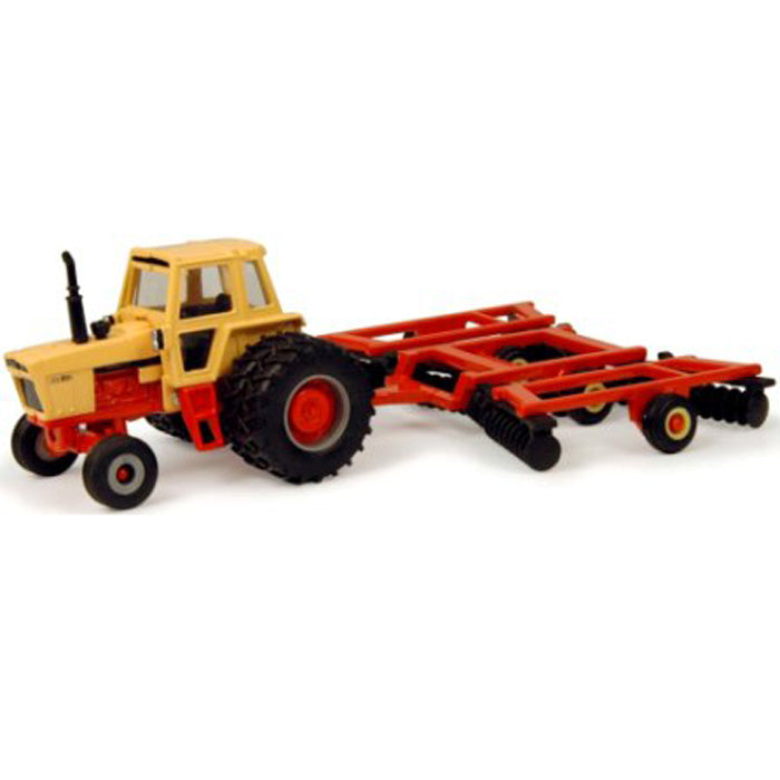 1/64 Case 1270 Agri King Desert Sunset with Disk Harrow