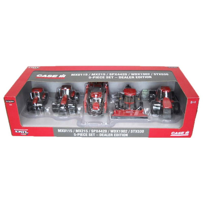 1/64 Case International Harvester 5-Piece Dealer Edition Set by ERTL