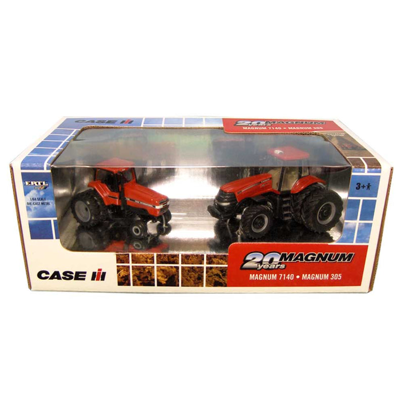 1/64 Magnum 7140 & 305 Tractor Set by ERTL, 20 Years of Magnum