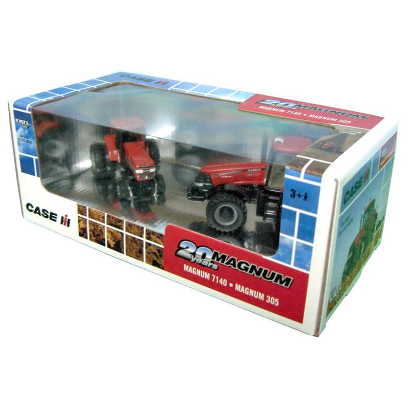 1/64 Magnum 7140 & 305 Tractor Set by ERTL, 20 Years of Magnum