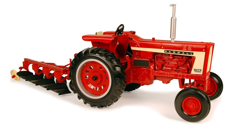 1/16 Dealer Edition IH Farmall 706 Wide with 4 Bottom Plow