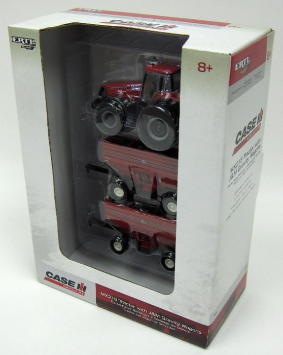 1/64 Case IH Magnum 215 with 2 J&M Gravity Wagons