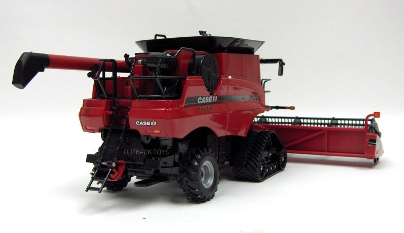 1/32 Case IH 9120 Tracked Combine with Corn & Grain Heads, ERTL Prestige Collection