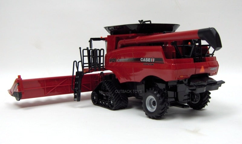 1/32 Case IH 9120 Tracked Combine with Corn & Grain Heads, ERTL Prestige Collection