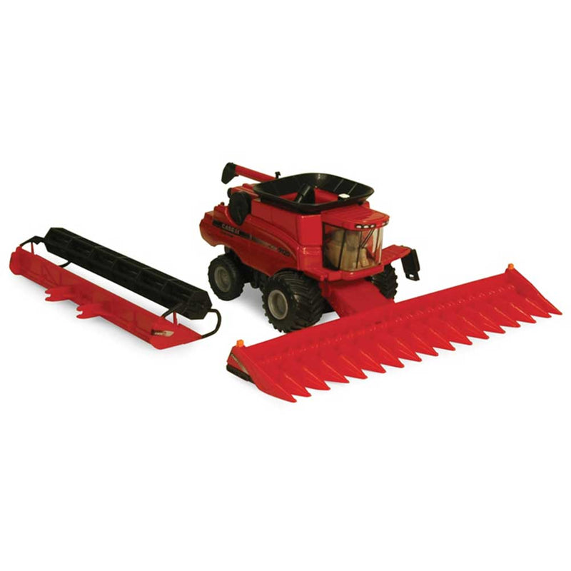1/64 Case International Harvester 9120 Combine with 16-Row Corn and Grain Headers by ERTL