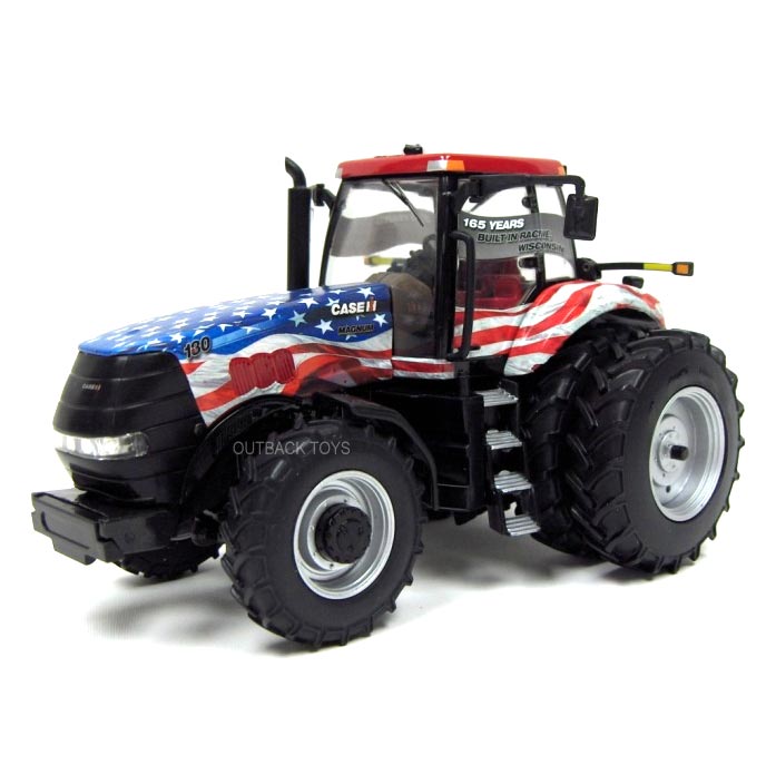 1/32 Limited Edition Case IH Magnum 180 "Stars & Stripes" w/ Duals by ERTL, 2009 Farm Show