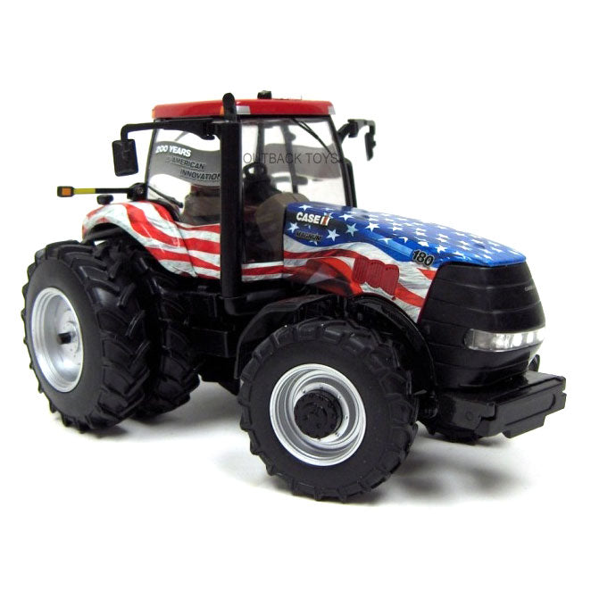 1/32 Limited Edition Case IH Magnum 180 "Stars & Stripes" w/ Duals by ERTL, 2009 Farm Show
