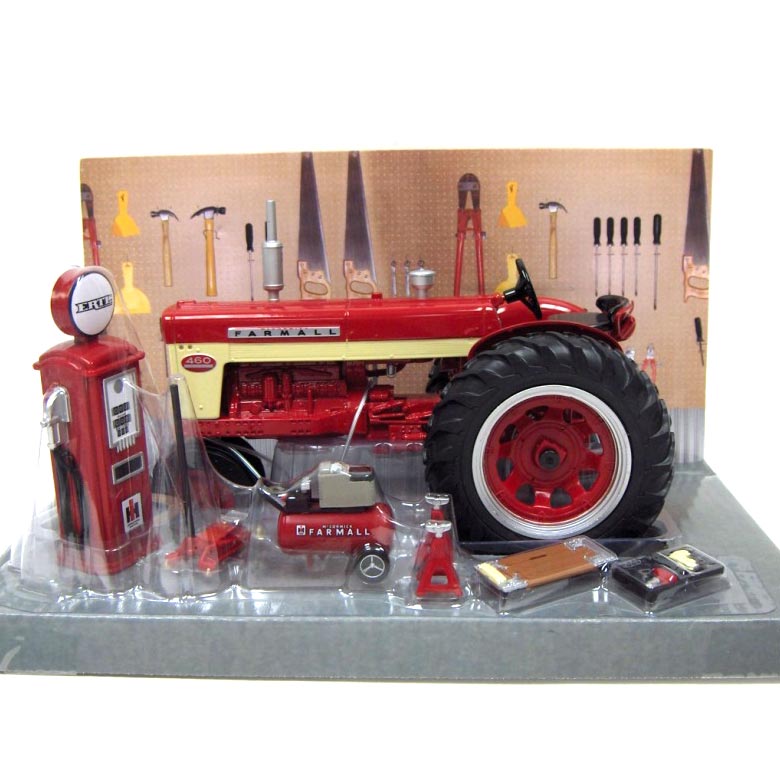 1/16 IH Farmall 460 Restoration Tractor Set with Accessories by ERTL