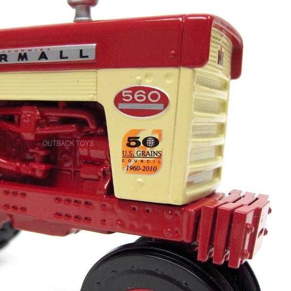 1/16 IH Farmall 560 Narrow Front Tractor, US Grain Council 50th Anniversary Collector Edition by ERTL