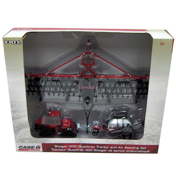 1/64 Case IH 600 Quadtrac with Precision Hoe, 800 Air Seeder & 3430 Air Cart