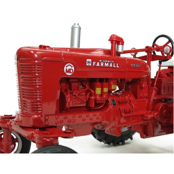 1/16 International Harvester McCormick Deering Farmall Super MD Wide Front Tractor by ERTL, 60th Anniversary