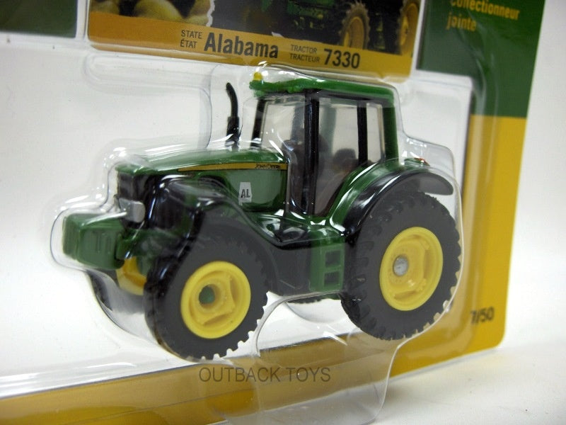 1/64 John Deere 7330, ERTL State Tractor Series #7: Alabama