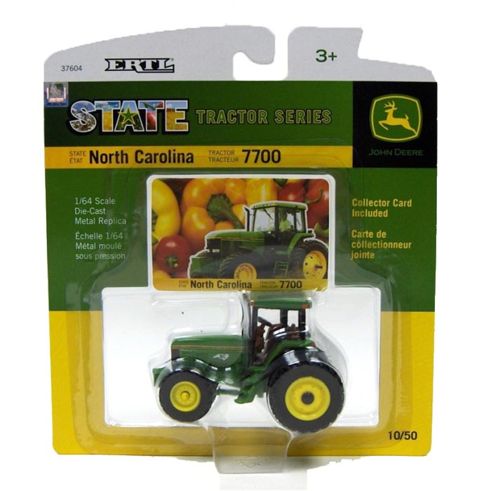 1/64 John Deere 7700, ERTL State Tractor Series #10: North Carolina