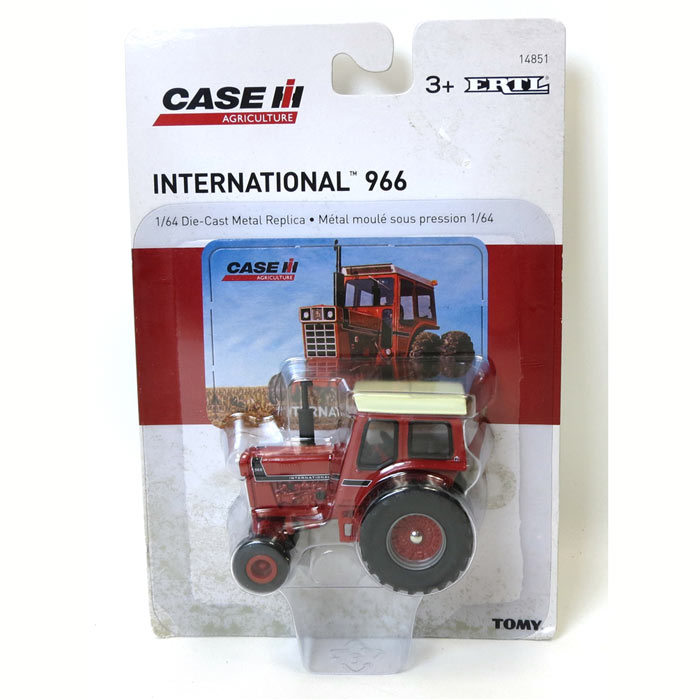 1/64 International Harvester 966 Black Stripe with Cab