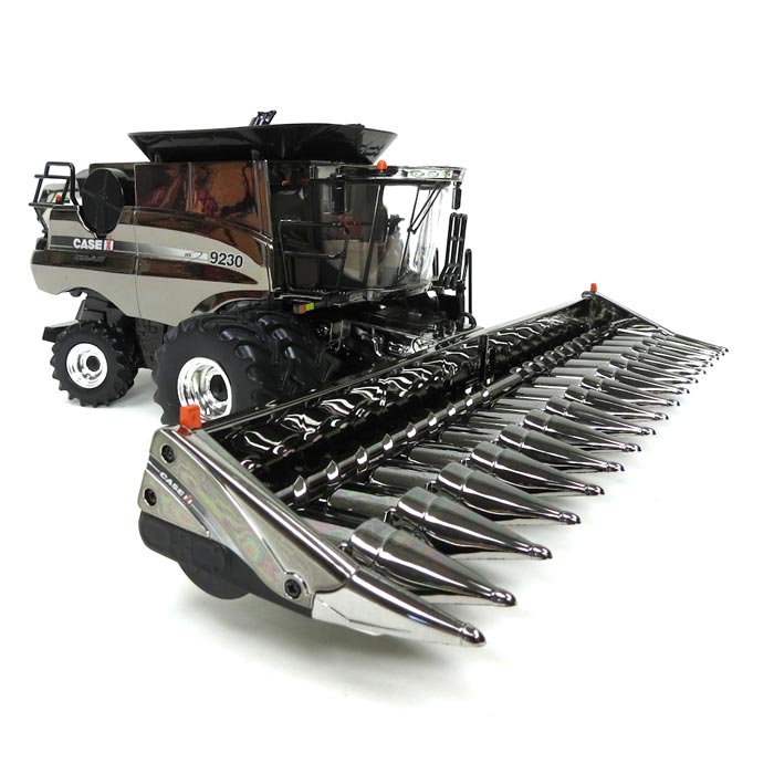 Dealer Incentive Award Chrome Chase Unit ~ 1/32 Case IH Axial-Flow 9230 Combine, ERTL Prestige Collection
