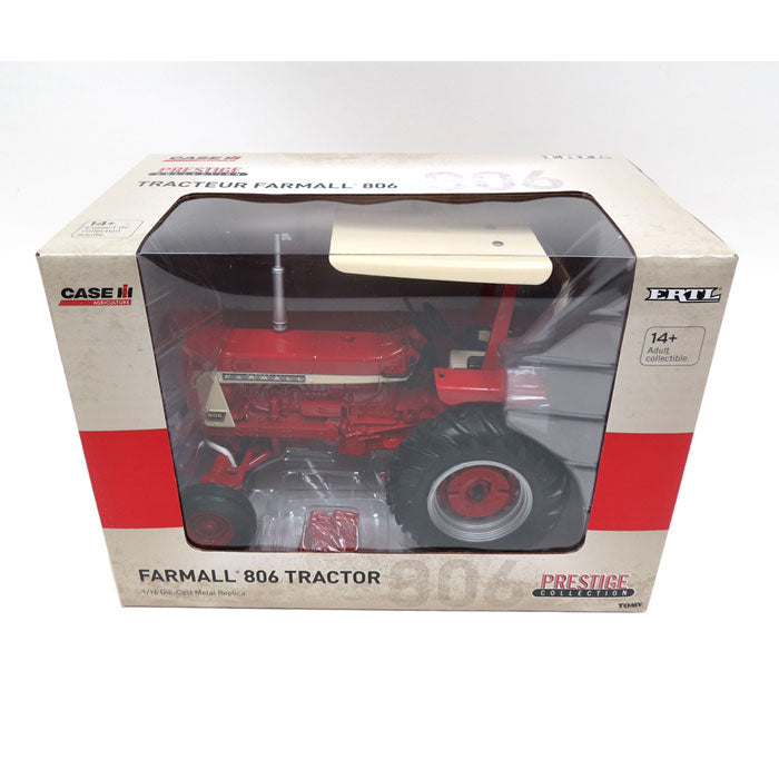 1/16 IH Farmall 806 Wide Front with ROPS, ERTL Prestige Collection