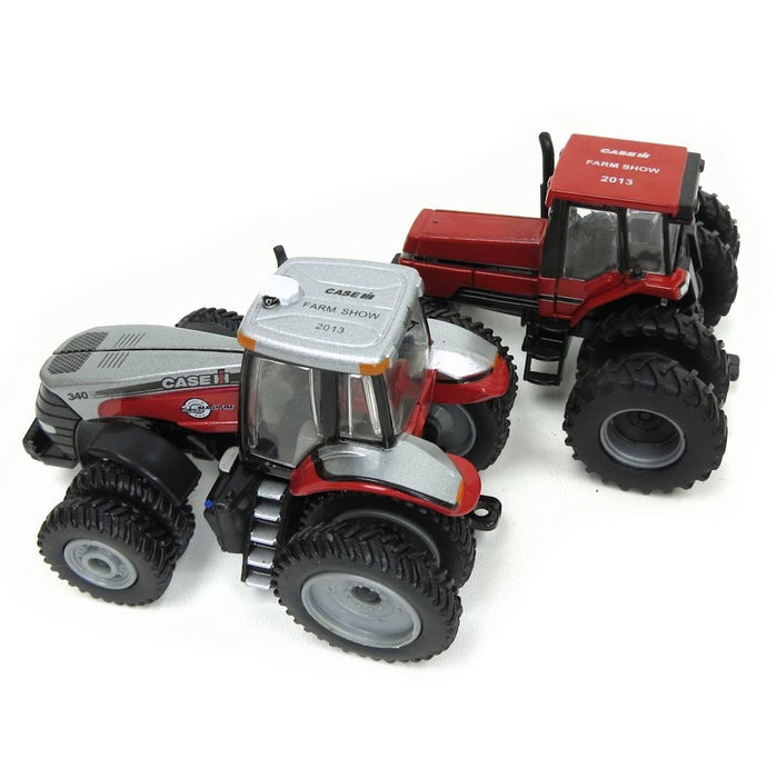 1/64 Case IH Magnum Set w/ 340 CVT & 130 Tractors, 2013 Farm Show